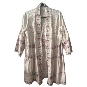 Caite and Kyla Seo embroidered Calista Jacket woman small retails $182 bohemian